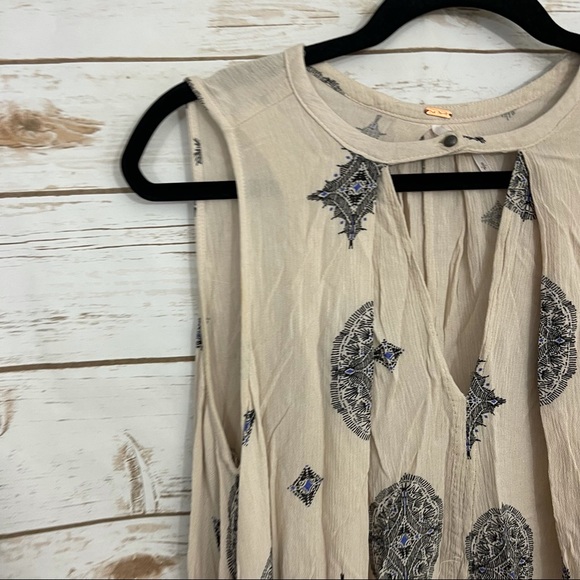 Free People Snap Out if it Tunic Mini Dress - Picture 3 of 7